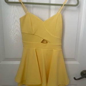 💛Yellow romper💛